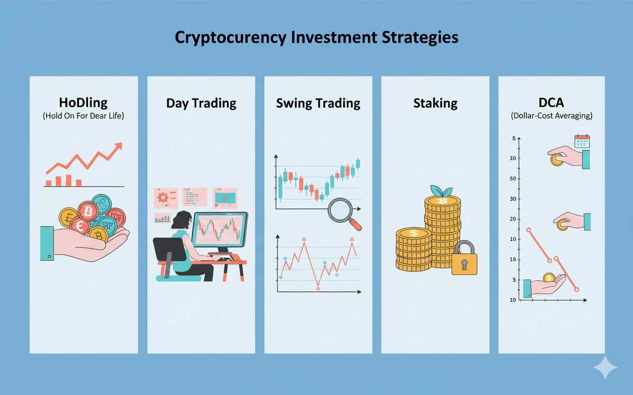 5 Cryptocurrency Investment Strategies for UK Investors