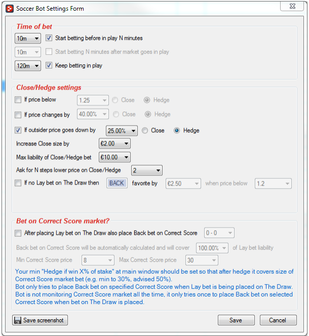 BF BOT MANAGER SETTING